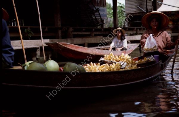 Fruit Seller, Floating Market, Bangkok